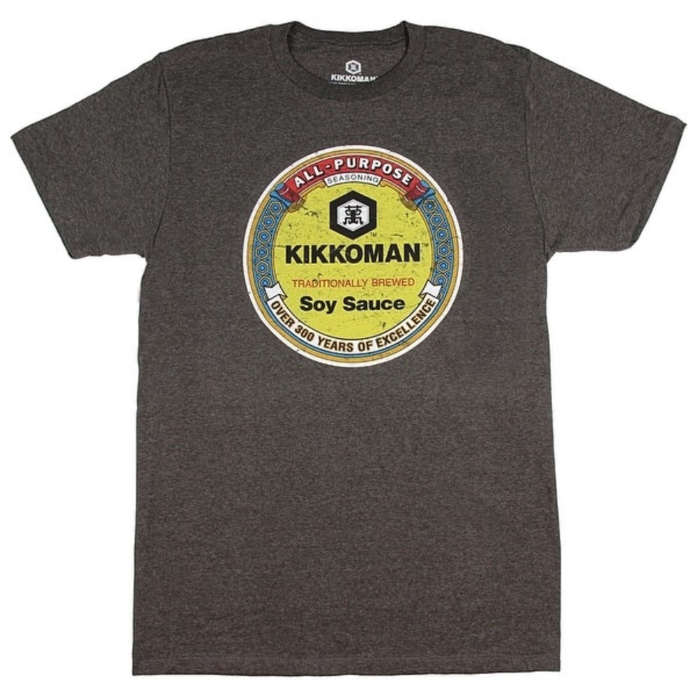 Kikkoman Soy Sauce Distressed Tshirt size XL